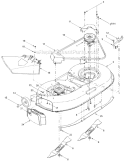Page B Diagram and Parts List for 13AD695G000 2004 Yard Machines Lawn Tractor